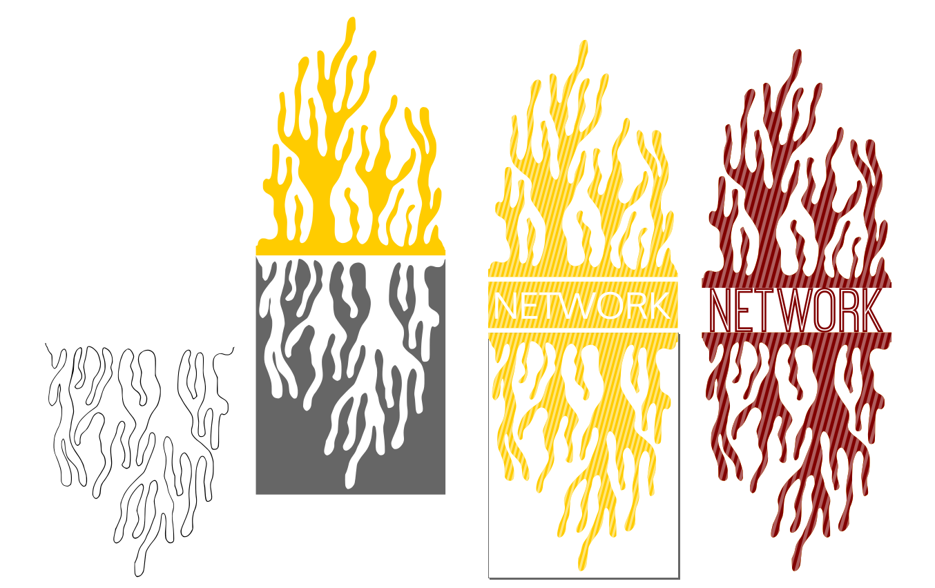 Making NETWORK with Inkscape