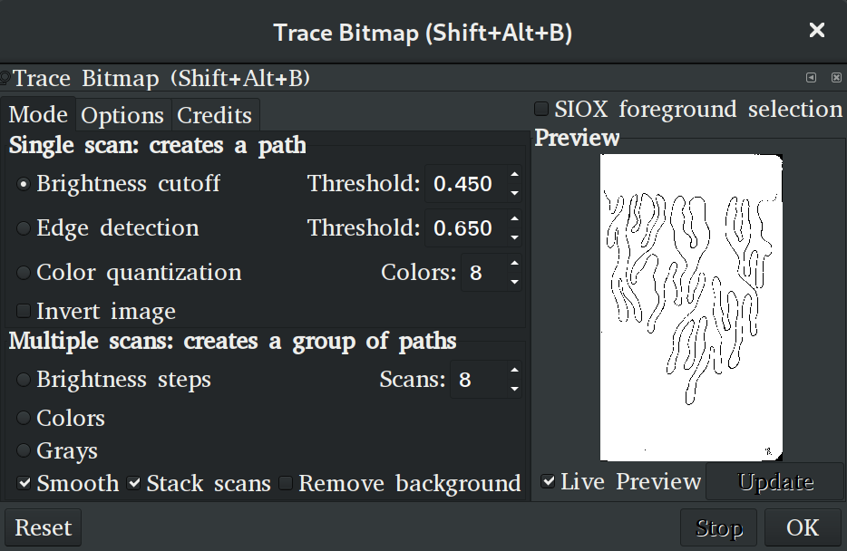 Making NETWORK with Inkscape